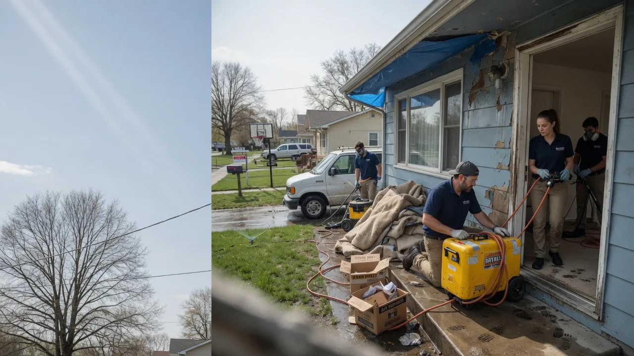 Basement Flood Cleanup in Maringouin, LA near me